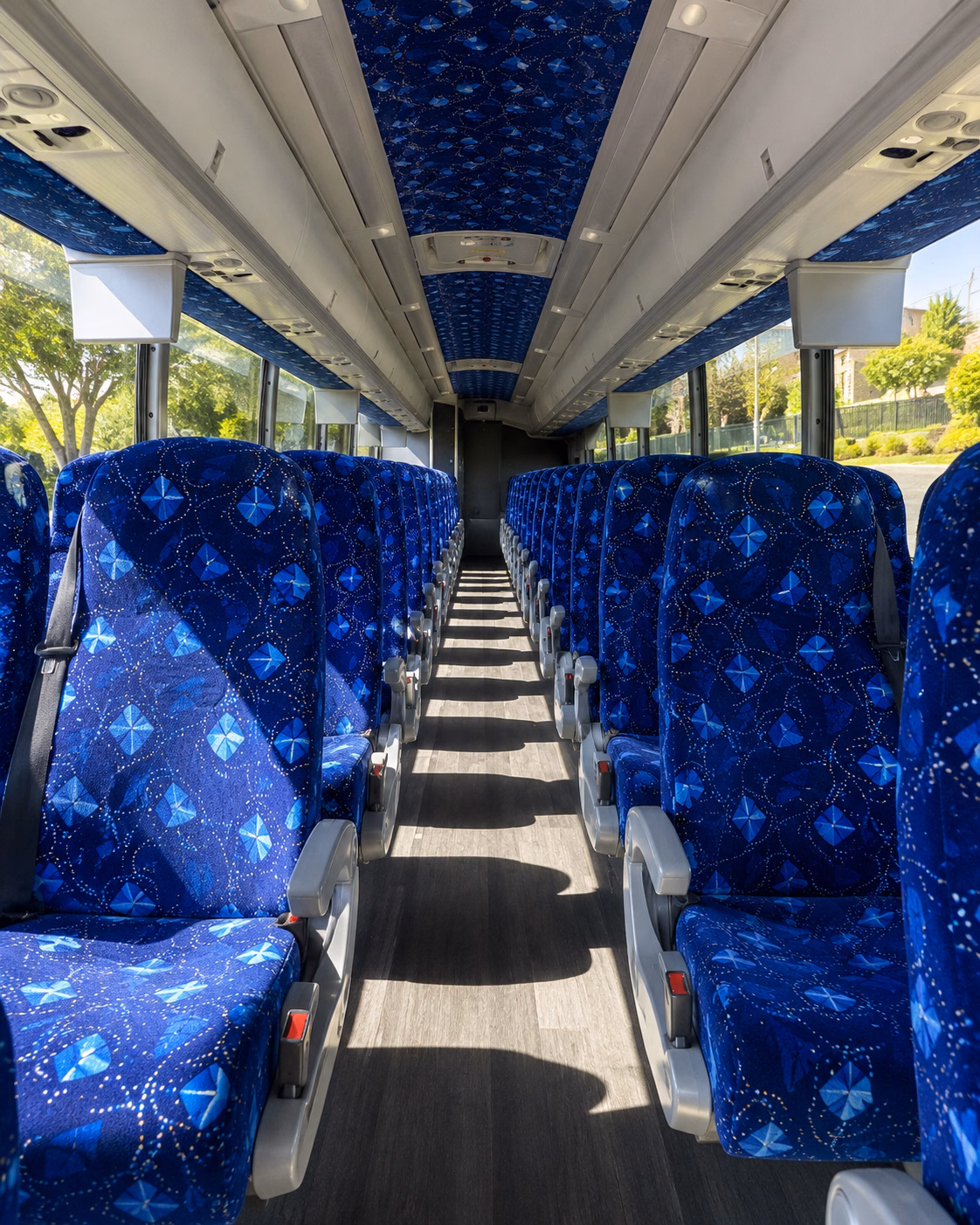 austin bus rental service area