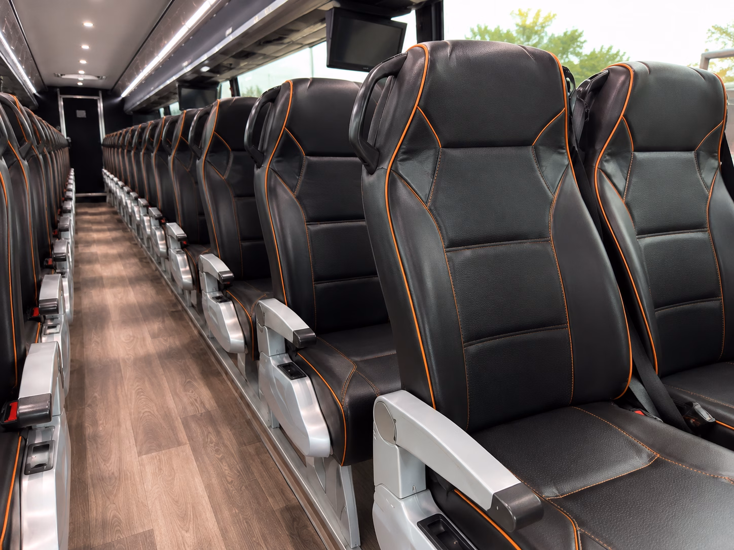 austin concert transportation onboard seating