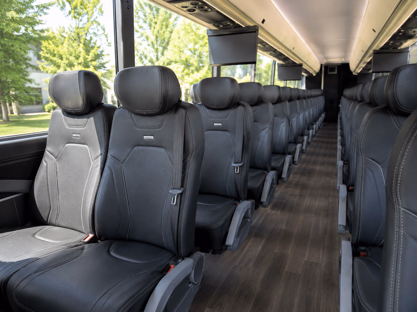austin employee transportation onboard seating