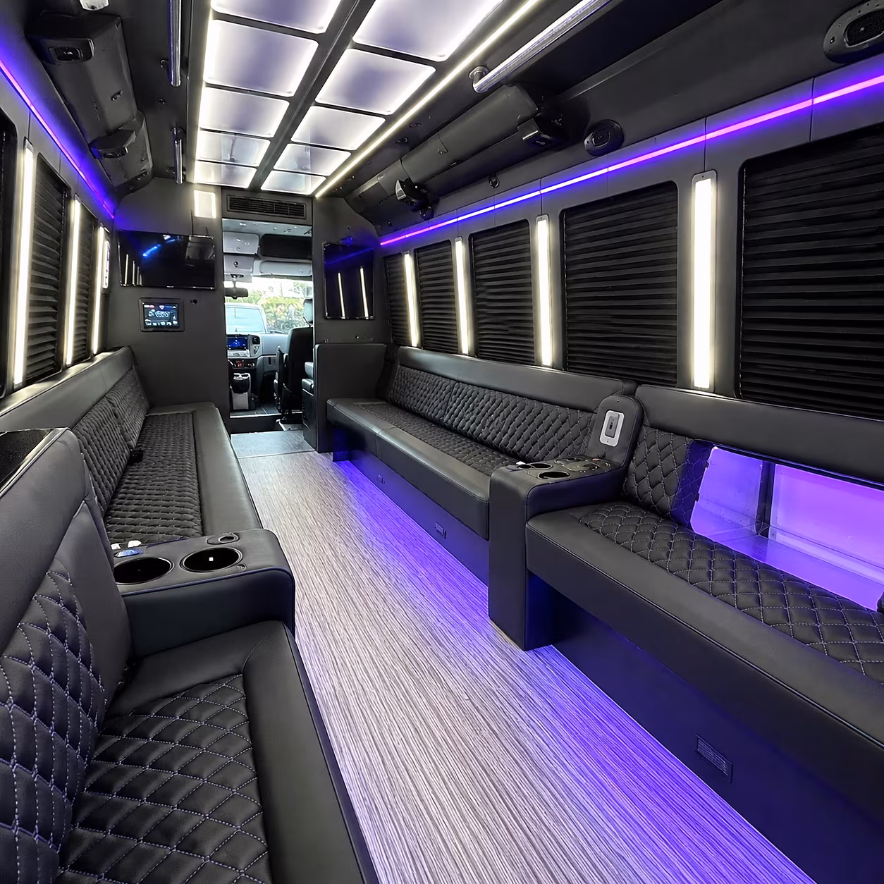 austin party bus rentals inside
