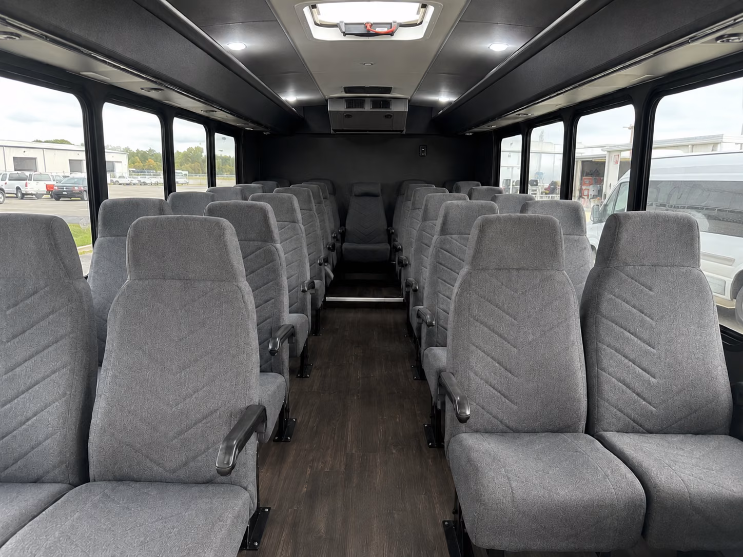 austin wedding transportation onboard seating